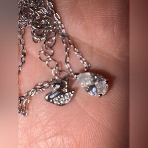 Swarovski Silver Necklace